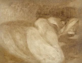 Sovande kvinna, 1899